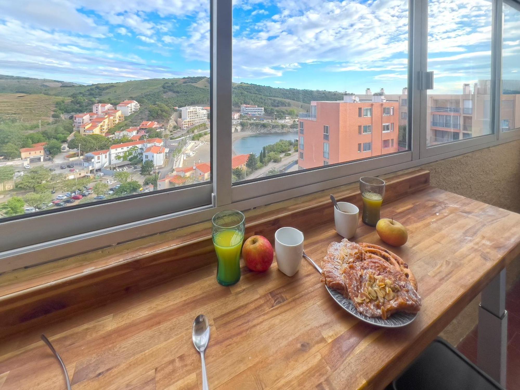 Appartement Lumineux Entre Plage Et Montagne 滨海巴纽尔斯 外观 照片